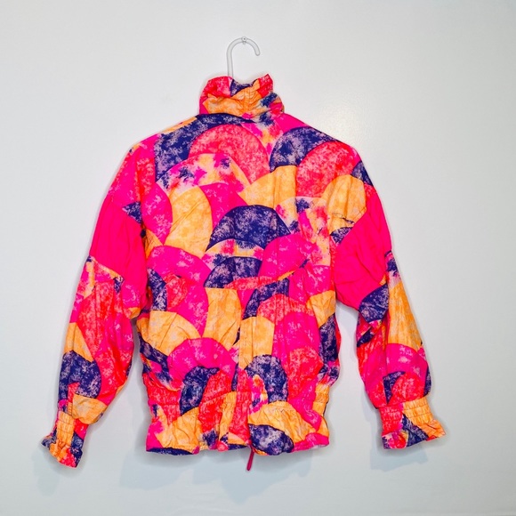 Vintage London Fog Neon Windbreaker - Picture 3 of 8